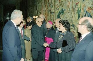 Visita di Stato del Presidente della Repubblica Popolare Cinese Li Xiannian e della signora Lin Jaimei