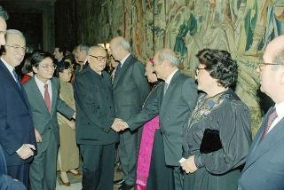 Visita di Stato del Presidente della Repubblica Popolare Cinese Li Xiannian e della signora Lin Jaimei