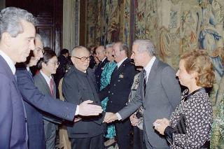 Visita di Stato del Presidente della Repubblica Popolare Cinese Li Xiannian e della signora Lin Jaimei
