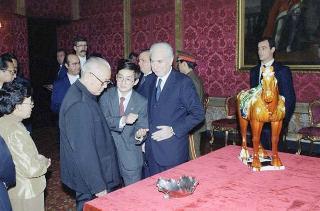 Visita di Stato del Presidente della Repubblica Popolare Cinese Li Xiannian e della signora Lin Jaimei