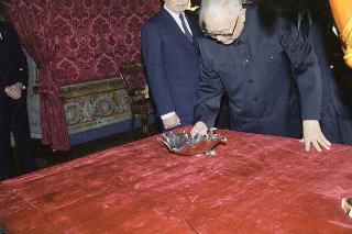 Visita di Stato del Presidente della Repubblica Popolare Cinese Li Xiannian e della signora Lin Jaimei