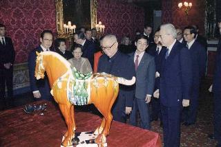 Visita di Stato del Presidente della Repubblica Popolare Cinese Li Xiannian e della signora Lin Jaimei