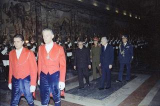 Visita di Stato del Presidente della Repubblica Popolare Cinese Li Xiannian e della signora Lin Jaimei