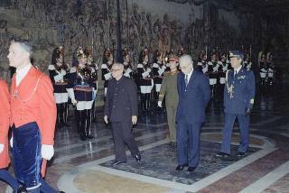 Visita di Stato del Presidente della Repubblica Popolare Cinese Li Xiannian e della signora Lin Jaimei