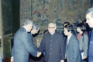 Visita di Stato del Presidente della Repubblica Popolare Cinese Li Xiannian e della signora Lin Jaimei