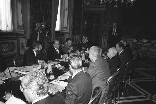 Riunione del Consiglio Supremo di Difesa