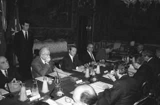 Riunione del Consiglio Supremo di Difesa
