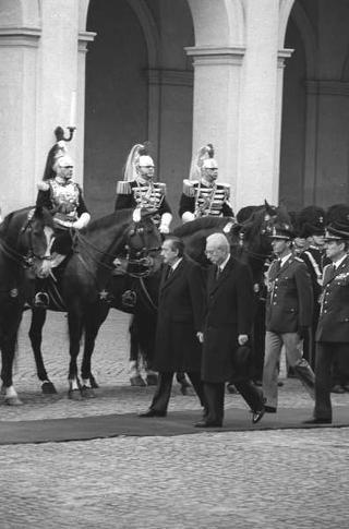 Visita di Stato del Presidente della Repubblica Argentina Raul Alfonsin