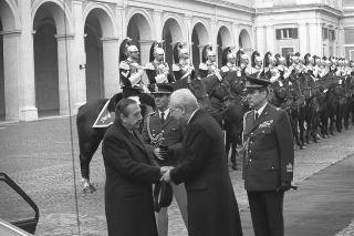Visita di Stato del Presidente della Repubblica Argentina Raul Alfonsin