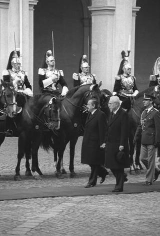 Visita di Stato del Presidente della Repubblica Argentina Raul Alfonsin