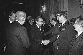 Visita di Stato del Presidente della Repubblica Argentina Raul Alfonsin