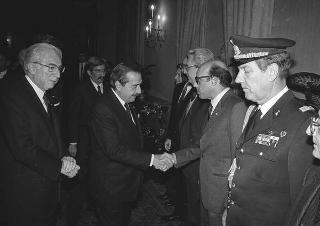Visita di Stato del Presidente della Repubblica Argentina Raul Alfonsin