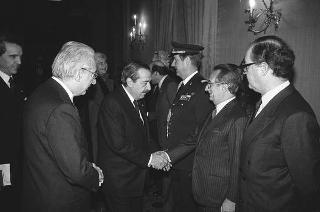 Visita di Stato del Presidente della Repubblica Argentina Raul Alfonsin