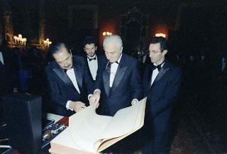 Visita di Stato del Presidente della Repubblica Argentina Raul Alfonsin