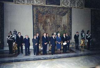 Visita di Stato del Presidente della Repubblica Argentina Raul Alfonsin