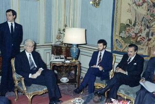 Visita di Stato del Presidente della Repubblica Argentina Raul Alfonsin