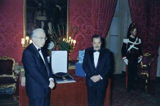 Visita di Stato del Presidente della Repubblica Argentina Raul Alfonsin