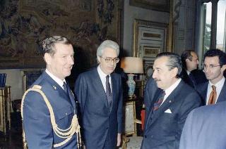 Visita di Stato del Presidente della Repubblica Argentina Raul Alfonsin