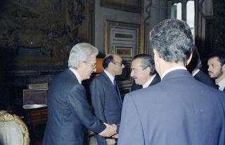 Visita di Stato del Presidente della Repubblica Argentina Raul Alfonsin