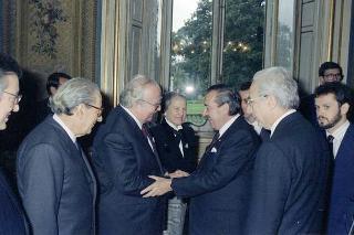 Visita di Stato del Presidente della Repubblica Argentina Raul Alfonsin