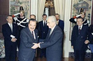 Visita di Stato del Presidente della Repubblica Argentina Raul Alfonsin