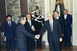 Visita di Stato del Presidente della Repubblica Argentina Raul Alfonsin