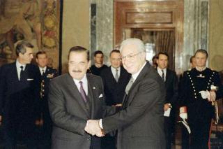 Visita di Stato del Presidente della Repubblica Argentina Raul Alfonsin