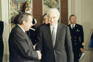 Visita di Stato del Presidente della Repubblica Argentina Raul Alfonsin