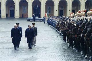 Visita di Stato del Presidente della Repubblica Argentina Raul Alfonsin