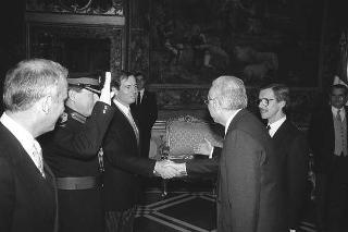 Derek Morison David Thomas, nuovo ambasciatore del Regno Unito di Gran Bretagna ed Irlanda del Nord: presentazione delle Lettere credenziali