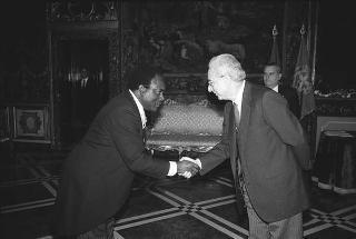 Eduardo Ndong Elo Nzang, nuovo ambasciatore della Guinea Equatoriale: presentazione delle Lettere credenziali