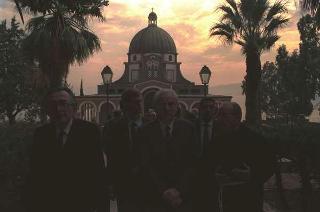 Il Presidente della Repubblica Francesco Cossiga durante il viaggio in Israele (18 - 21 dicembre 1987)