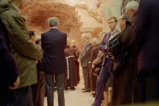 Il Presidente della Repubblica Francesco Cossiga durante il viaggio in Israele (18 - 21 dicembre 1987)