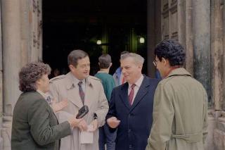 Il Presidente della Repubblica Francesco Cossiga durante il viaggio in Israele (18 - 21 dicembre 1987)