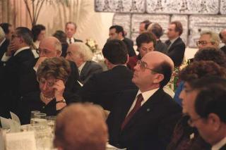 Il Presidente della Repubblica Francesco Cossiga durante il viaggio in Israele (18 - 21 dicembre 1987)