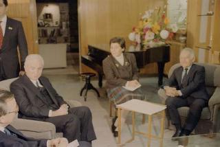 Il Presidente della Repubblica Francesco Cossiga durante il viaggio in Israele (18 - 21 dicembre 1987)
