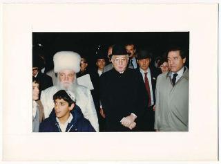 Il Presidente della Repubblica Francesco Cossiga durante il viaggio in Israele (18 - 21 dicembre 1987)
