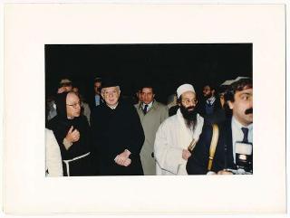 Il Presidente della Repubblica Francesco Cossiga durante il viaggio in Israele (18 - 21 dicembre 1987)