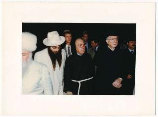 Il Presidente della Repubblica Francesco Cossiga durante il viaggio in Israele (18 - 21 dicembre 1987)