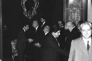Ricevimento delle Alte Cariche dello Stato per gli auguri di Natale e Capodanno