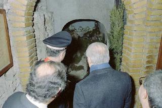 Visita del Presidente della Repubblica Francesco Cossiga alle Caserme dell'Ufficio Presidenziale della Polizia di Stato, del Nucleo Carabinieri Presidenziale e dei Carabinieri Guardie del Presidente della Repubblica