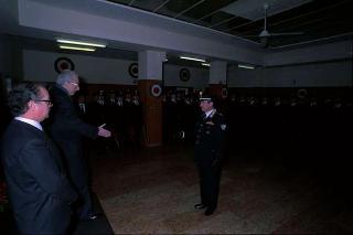 Visita del Presidente della Repubblica Francesco Cossiga alle Caserme dell'Ufficio Presidenziale della Polizia di Stato, del Nucleo Carabinieri Presidenziale e dei Carabinieri Guardie del Presidente della Repubblica