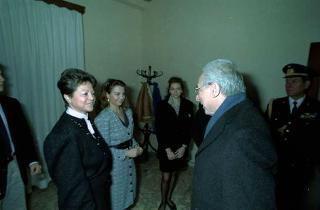 Visita del Presidente della Repubblica Francesco Cossiga alle Caserme dell'Ufficio Presidenziale della Polizia di Stato, del Nucleo Carabinieri Presidenziale e dei Carabinieri Guardie del Presidente della Repubblica