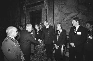Incontro con i partecipanti al 71° Corso del NATO Defense College