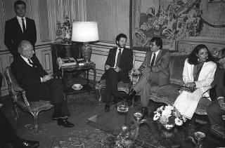 Incontro con il Presidente della Repubblica del Nicaragua Daniel Ortega