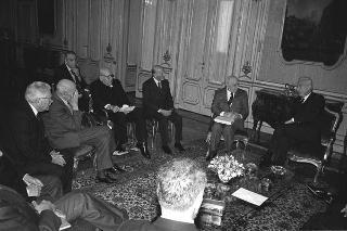 Incontro con i componenti il Comitato direttivo del Corpo volontari della libertà