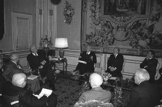 Incontro con i componenti il Comitato direttivo del Corpo volontari della libertà