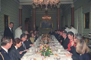 Colazione per il congedo del Capo del cerimoniale diplomatico della Repubblica Emanuele Scammacca del Murgo
