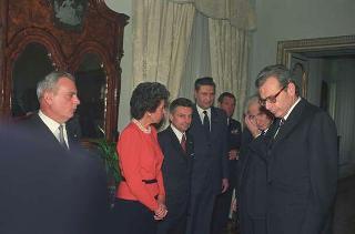 Colazione per il congedo del Capo del cerimoniale diplomatico della Repubblica Emanuele Scammacca del Murgo