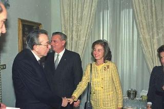 Colazione per il congedo del Capo del cerimoniale diplomatico della Repubblica Emanuele Scammacca del Murgo